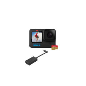 GoPro HERO10 | Mic Adapter & 64GB Memory Card
