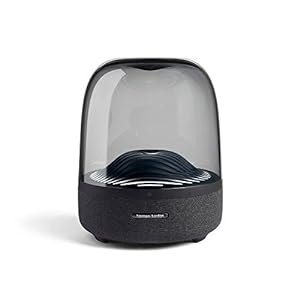 JBL Harman Kardon Aura Studio 3, Award Winning Timeless Iconic & Elegant Design, Bluetooth Speaker with 360-Degree Immersive Sound & Ambient Light Effects