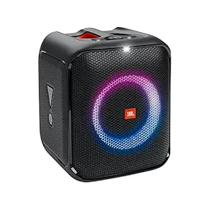JBL Partybox Encore Essential | Portable Bluetooth Party Speaker | 100W Monstrous Pro Sound | Dynamic Light Show | Upto 6Hrs Playtime | Built-in Powerbank | Mic Support PartyBox App (Black)