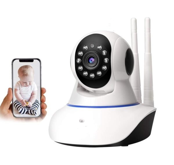 Paykars IP Camera Wi-Fi CCTV Camera for Home with Recording, Night Vision, 360 Degree PTZ, Two Way Audio,