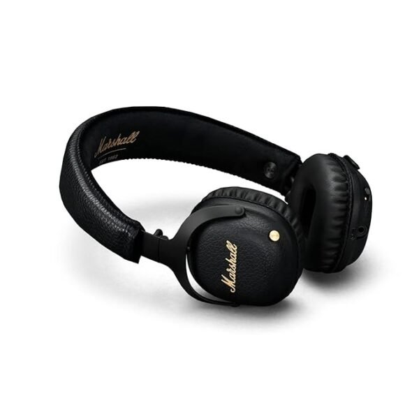 Marshall Mid ANC  Wireless Bluetooth On Ear Headphone with Mic (Black)