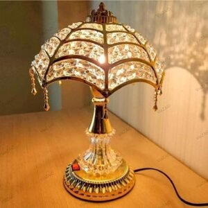 Paykars Elegant Design Umbrella Shaped Table Lamp for Side Table, Study Table, Christmas, Anniversary, Birthday Gift, Home and Office Bedside Decor Gift