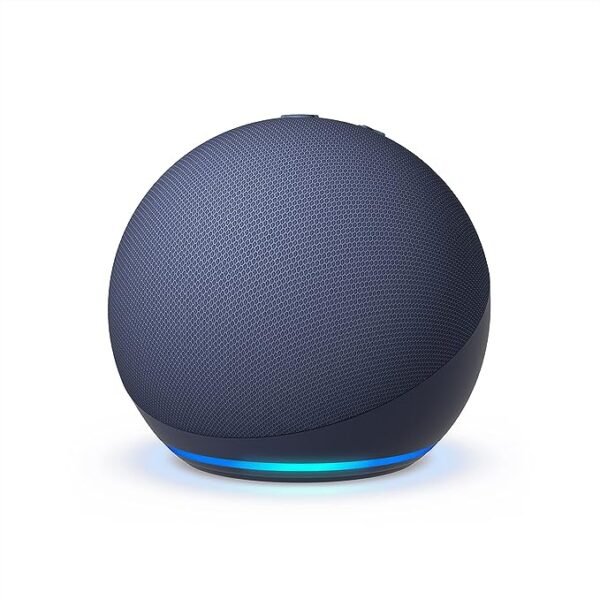 All-New Echo Dot (5th Gen, 2023 release) | Smart speaker with Bigger sound, Motion Detection, Temperature Sensor, Alexa and Bluetooth| Blue