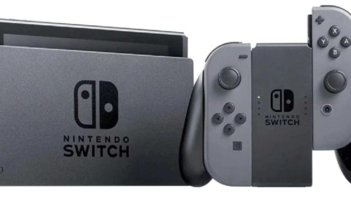 d*3様 Nintendo Switch グレー ゼルダ、128GBメモリーカー nintendo-console-blk-1-768x388