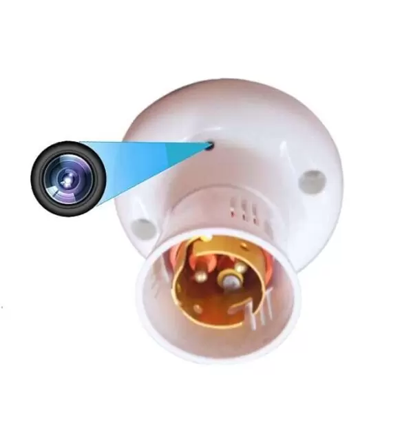 HD PLUS Spy WiFi Holder Camera Audio Video Recording Watch Live 24 Hours Small Surveillance Security