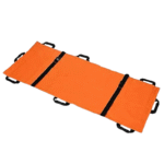 Foldable Emergency Soft Stretcher (8 Handles, Orange)