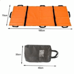 Foldable Emergency Soft Stretcher (8 Handles, Orange) (3)