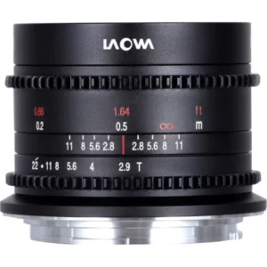 Laowa 9mm T2.9 Zero-D Cine Lens (RF Mount, Feet/Meters, Black)