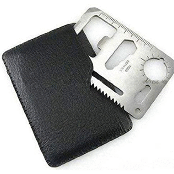 NX Credit Card Multi-Tool 11-in-1 (Silver)