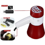 Portable Megaphone Speaker – Bluetooth PA System with Recorder & Player