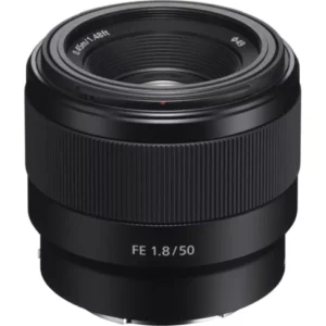 Sony E Mount FE 50mm F1.8 Full-Frame Lens (SEL50F18F)