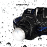 USB Rechargeable LED Headlamp Torch – High Lumen, Zoomable & Waterproof (3 Modes)