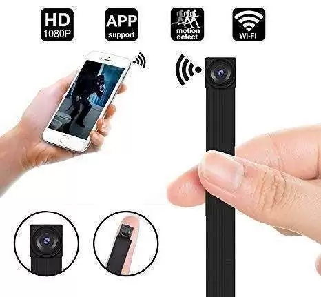 1080 Full HD Spy Wireless Small Camera with WiFi Module IP P2P Video Recorder Security Nanny Motion Detection.