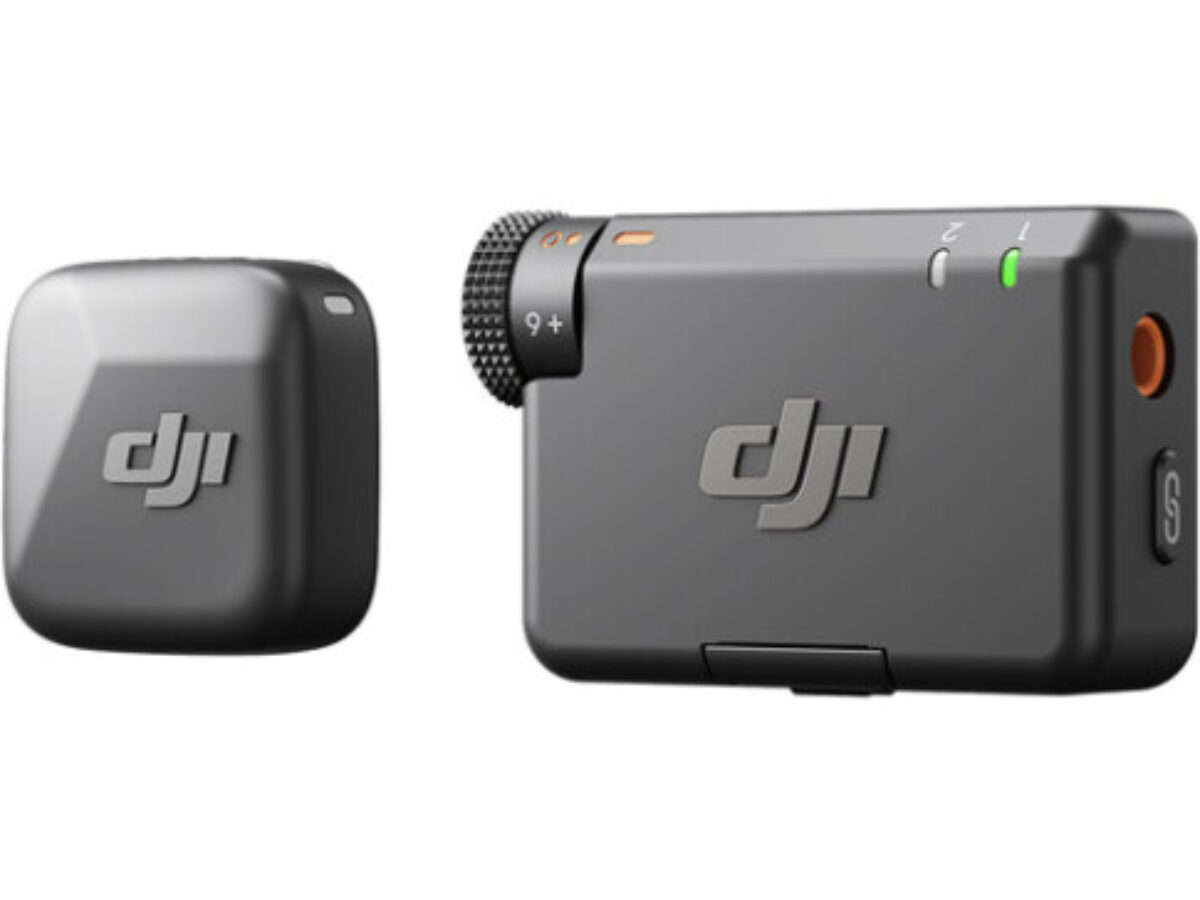 DJI Mic Mini Wireless (1 TX + 1 RX, Noise Cancelling, Ultralight