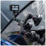 Car Triple Suction Cup Holder for Action Cameras & Osmo 360 (4)