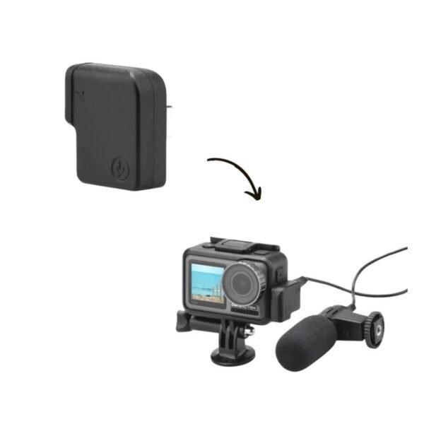 Mic Adapter for DJI Osmo Action (3.5mm to USB-C)