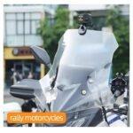Motorcycle Windshield Mount for Action Cameras & Osmo 360 (4)
