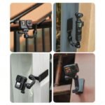 Rotatable Magnetic Mount for Action Cameras & Osmo 360 (2)