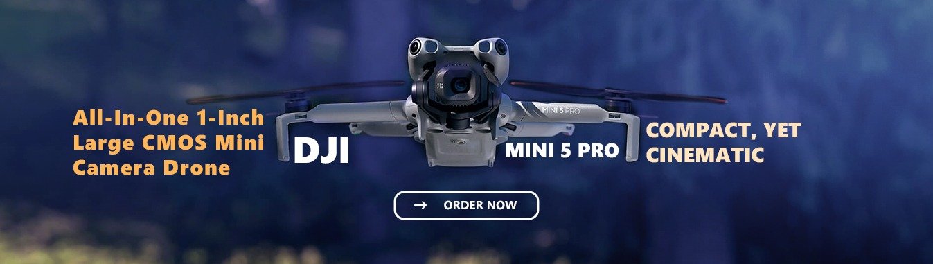 Dji mini 5 pro banner