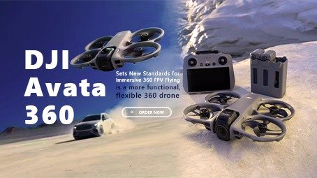 Avata 360 phone banner