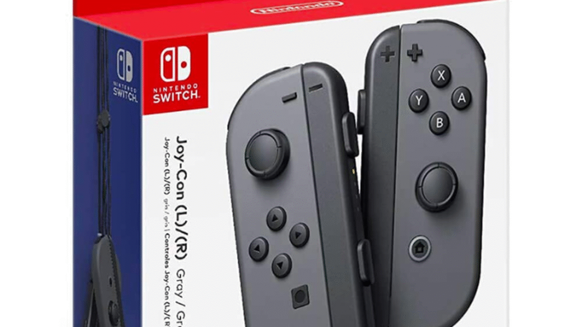 Nintendo Joy-Con (L/R) Gray Controllers for Nintendo Switch