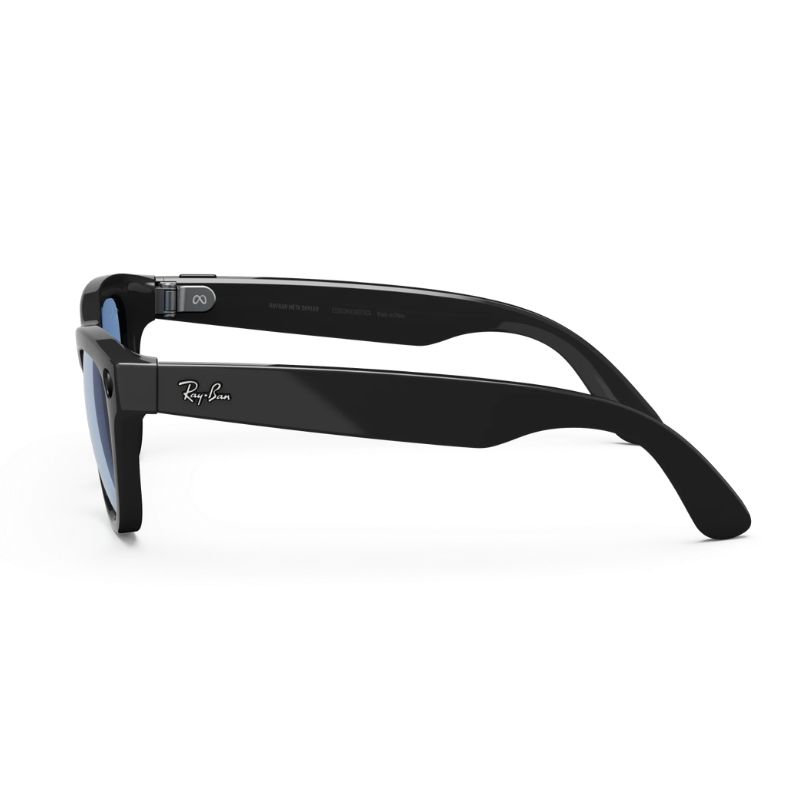Meta Ray-Ban Wayfarer Smart Glasses (Matte Black)