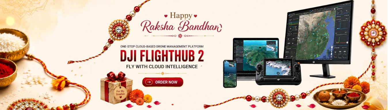 DJI Fligh Hub Rakshabandhan theme