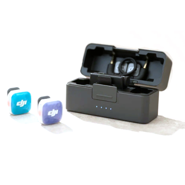 DJI Mic Mini 2S Camera Combo with Internal Recording (2 TX + 1 RX + Charging Case)