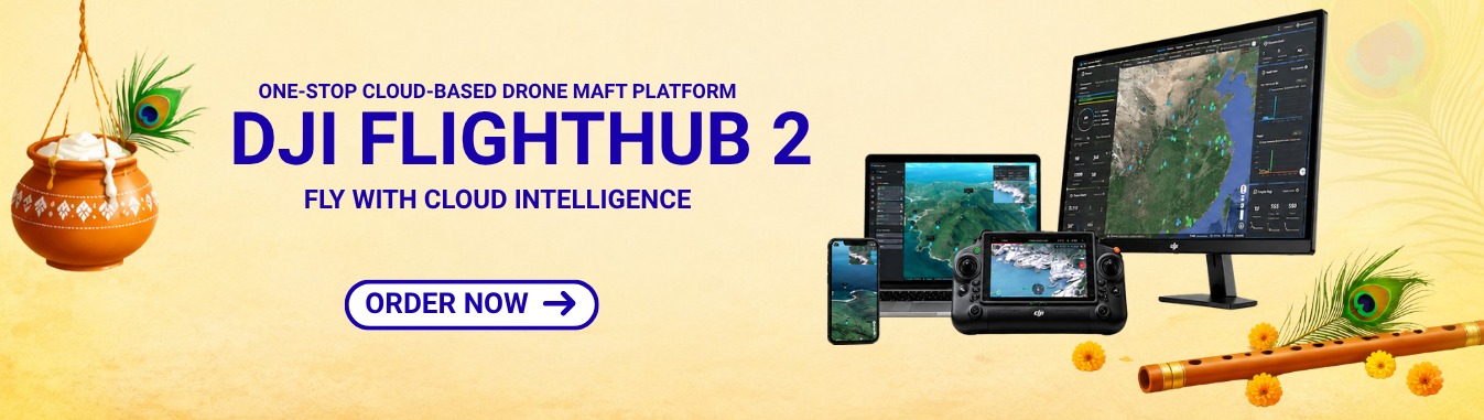 Dji Flight Hub 2 janmastami banner home