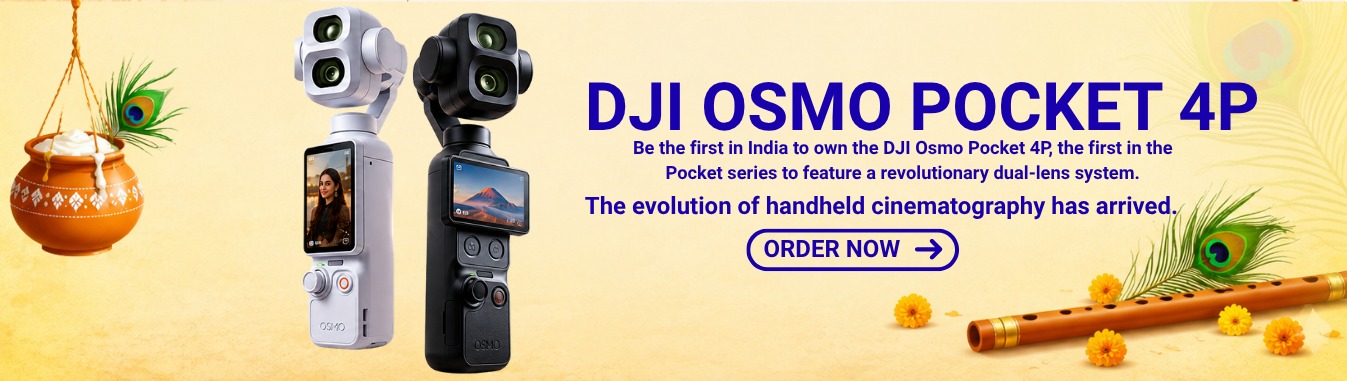 Dji Osmo Pocket 4p janmastami banner home