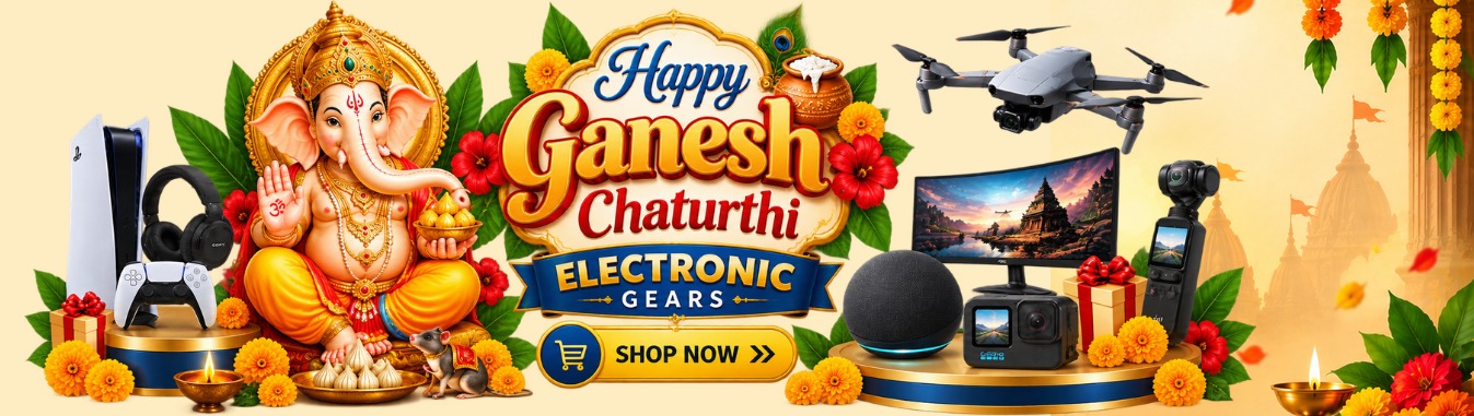 Electronic gears Ganesh chaturthi theme